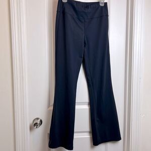 Pro Mover Navy Blue Spandex Bell Bottom Leggings Size Large